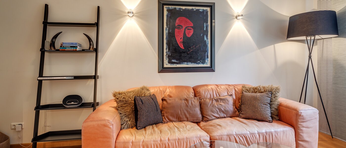 квартира München Schwabing 02 гостиная 8281