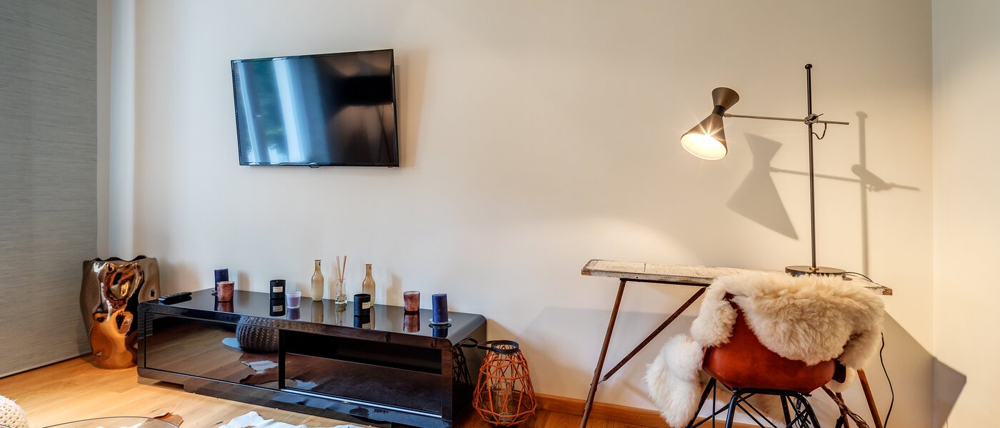 квартира München Schwabing 04 гостиная 8281