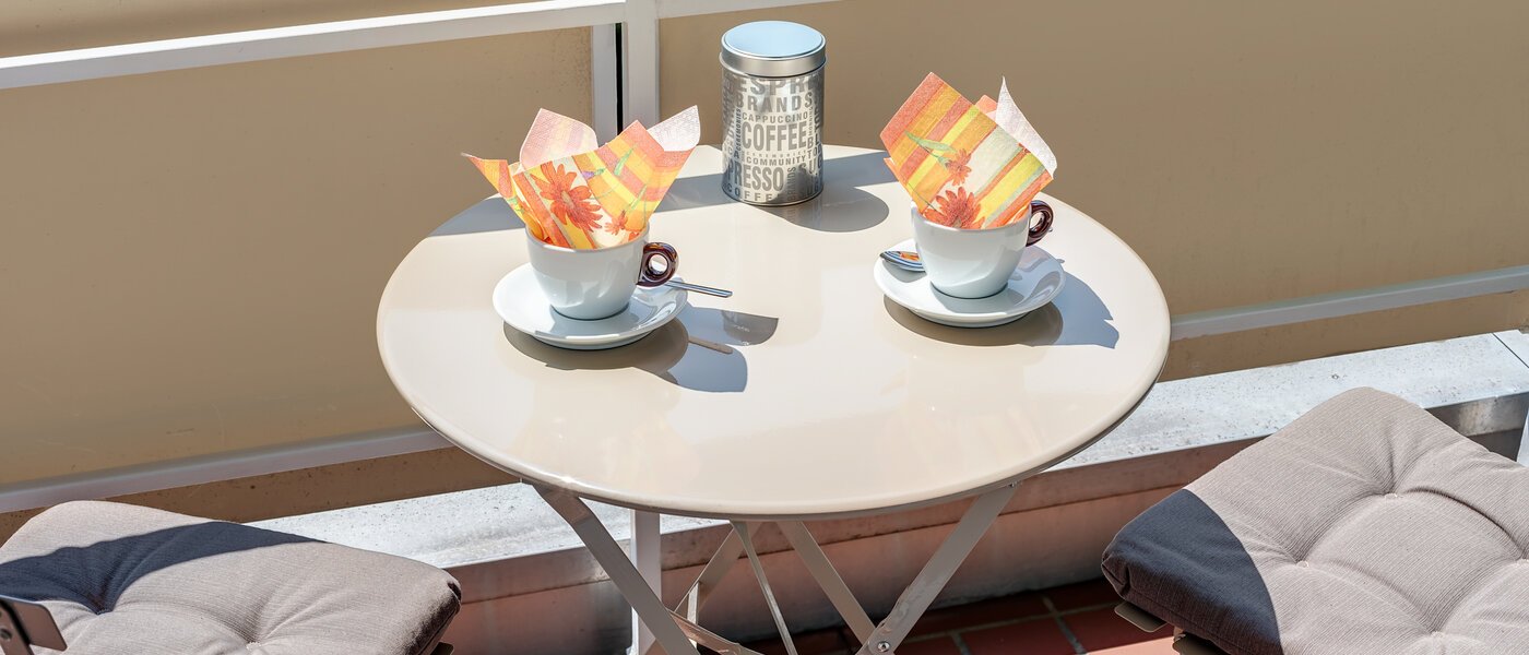 мансардная квартира München Solln 02 балкон 8282