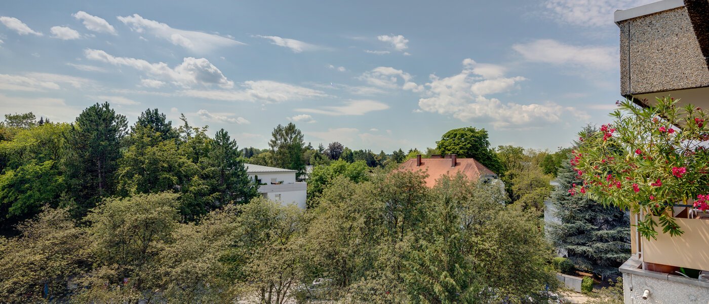 мансардная квартира München Solln 03 вид из окна 8282