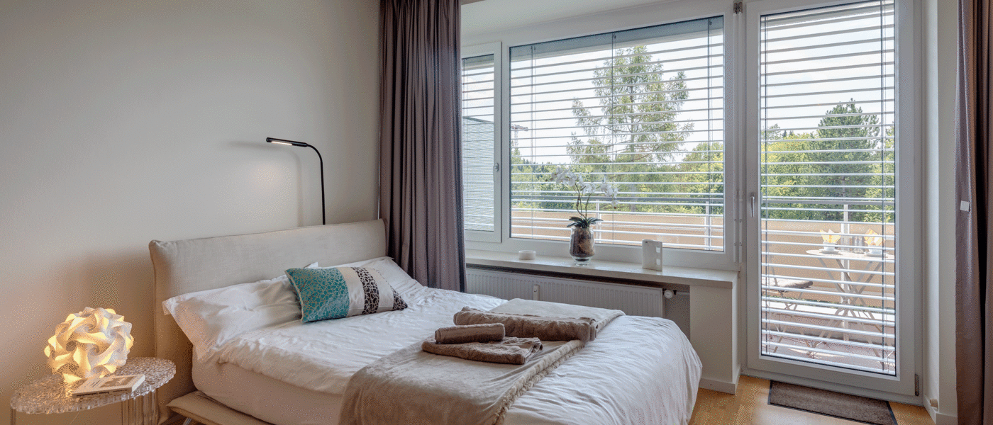 мансардная квартира München Solln 02 зона для сна 8282