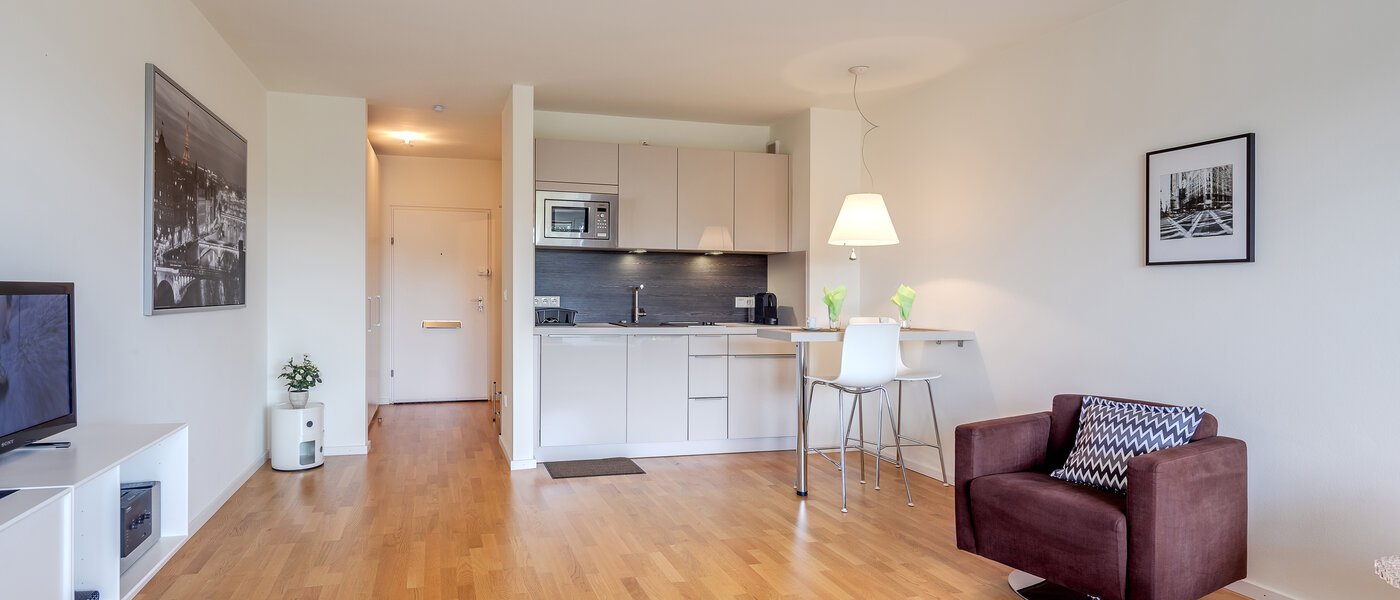 мансардная квартира München Solln 04 жилое пространство 8282