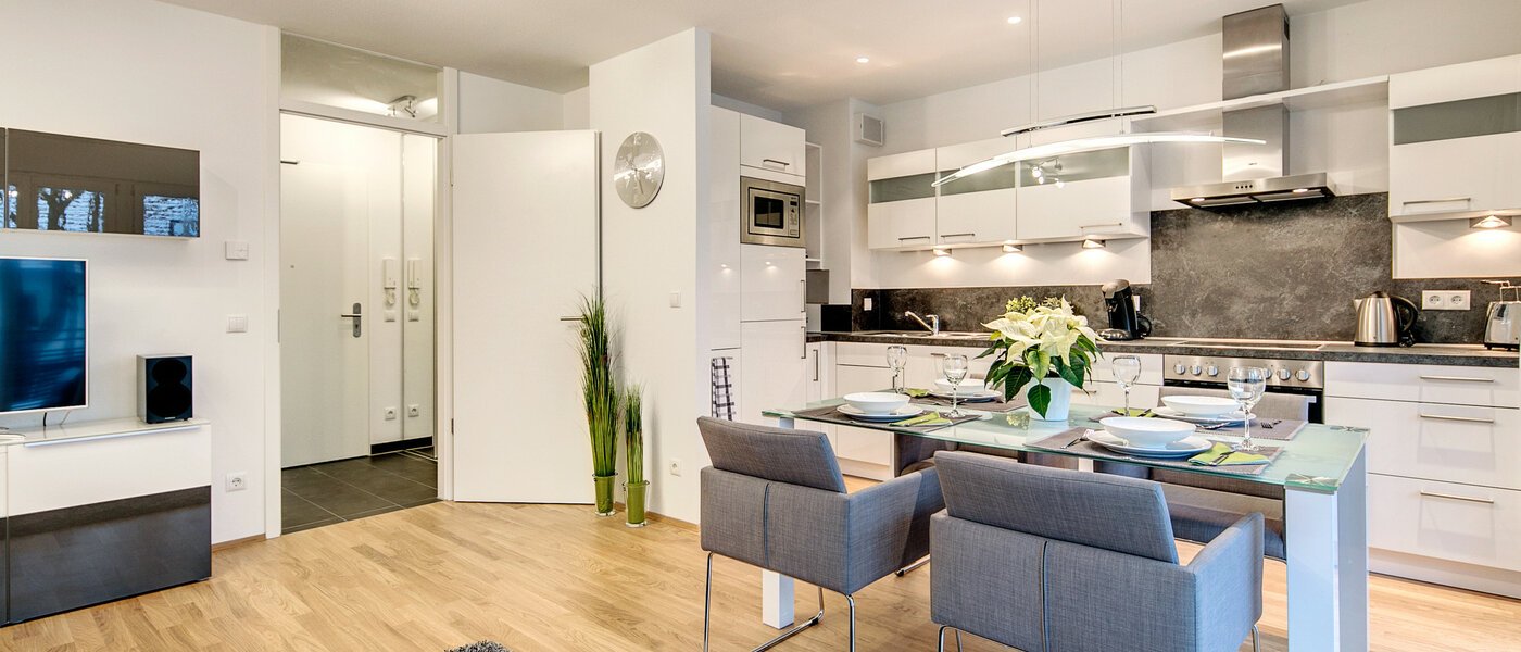 квартира München Bogenhausen 03 гостиная 8290