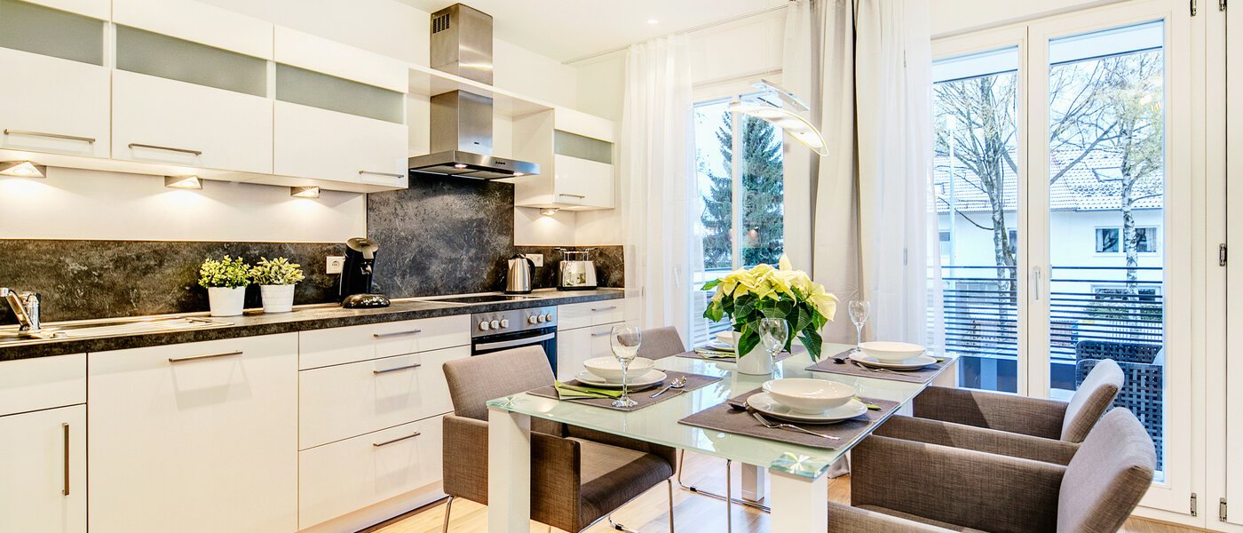 квартира München Bogenhausen 03 кухня 8290