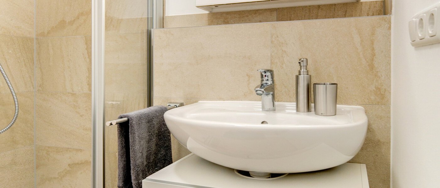 квартира München Dreimühlenviertel 02 ванная комната 8291