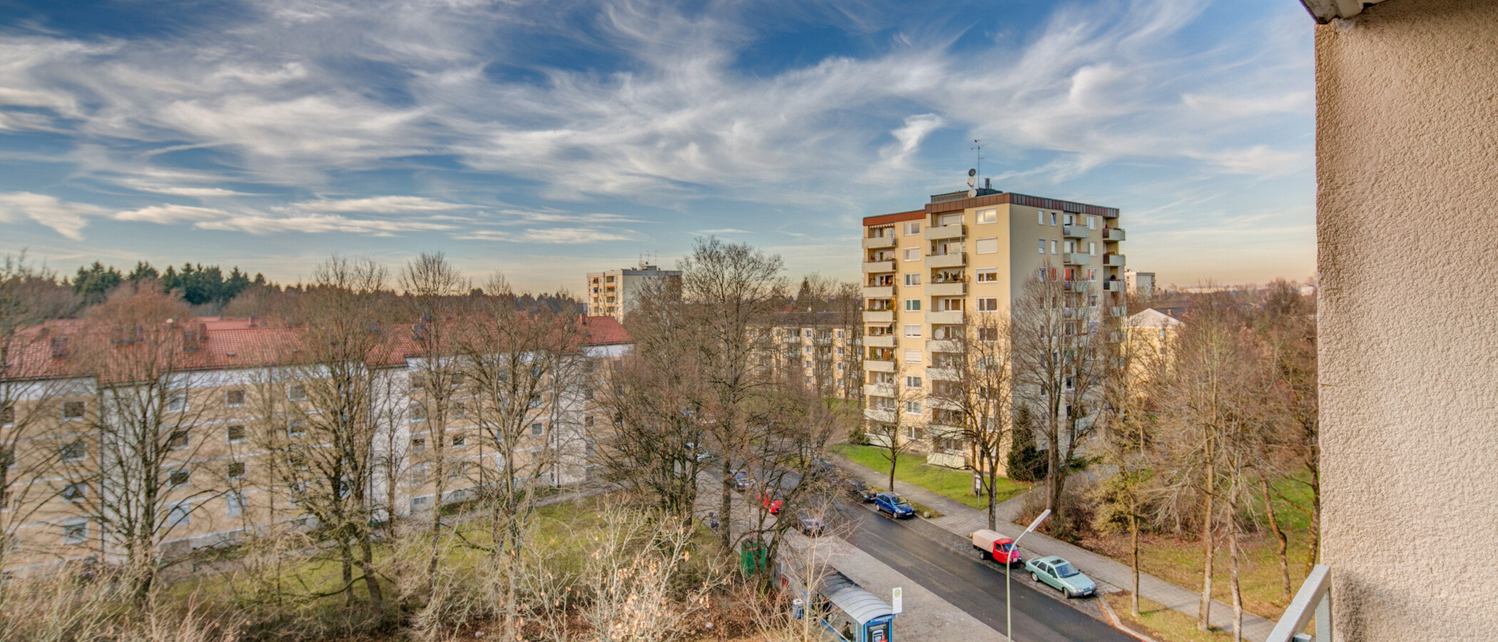 квартира München Fürstenried 02 вид из окна 8344