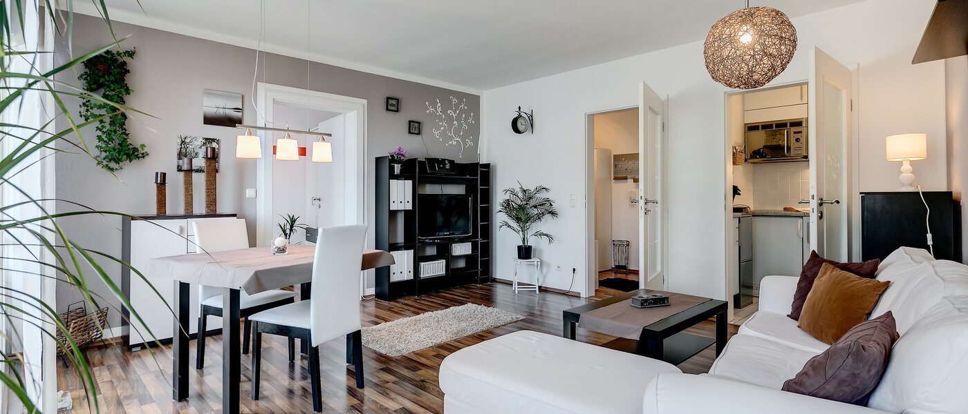 квартира München Neuperlach 03 гостиная 8365