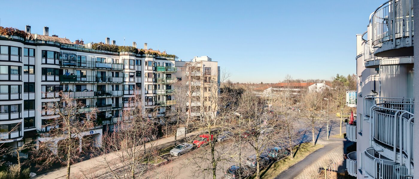 квартира München Neuperlach 03 вид из окна 8365