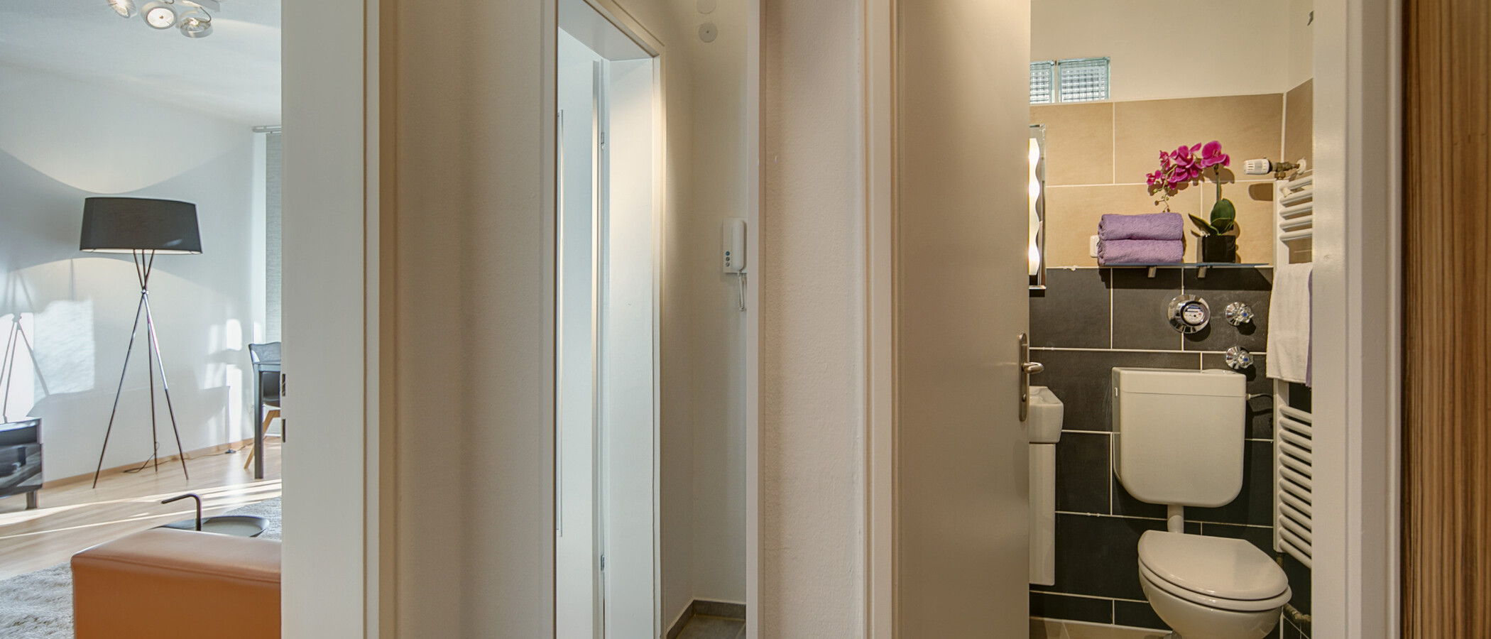 квартира с садом München Maxvorstadt 02 коридор 8378