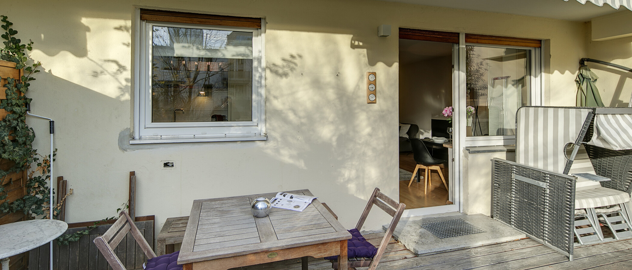 квартира с садом München Maxvorstadt 02 терраса 8378