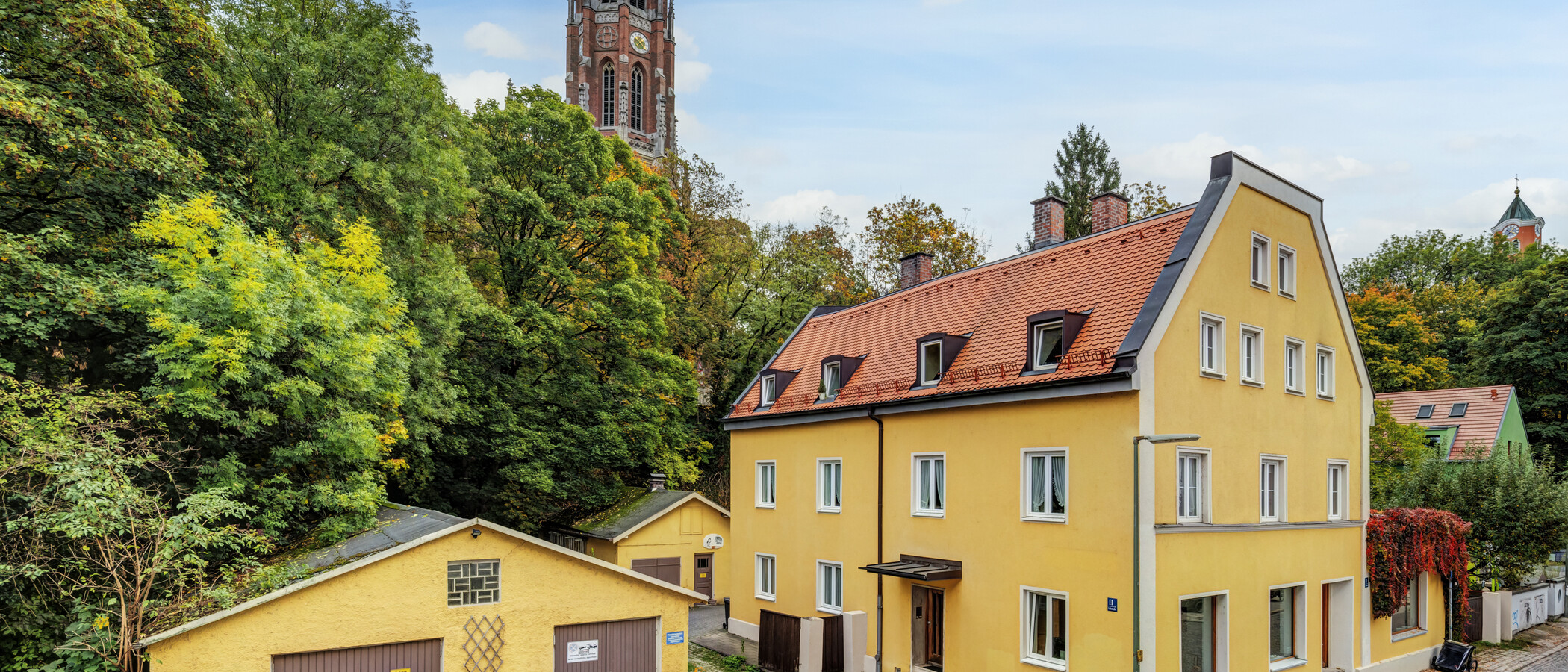 квартира München Untergiesing 02 вид из окна 8397