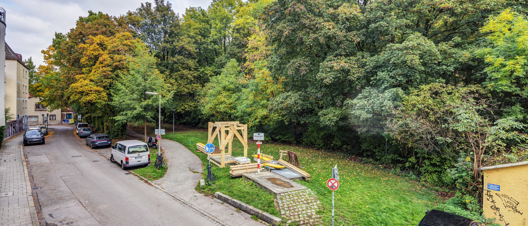 квартира München Untergiesing 03 вид из окна 8397