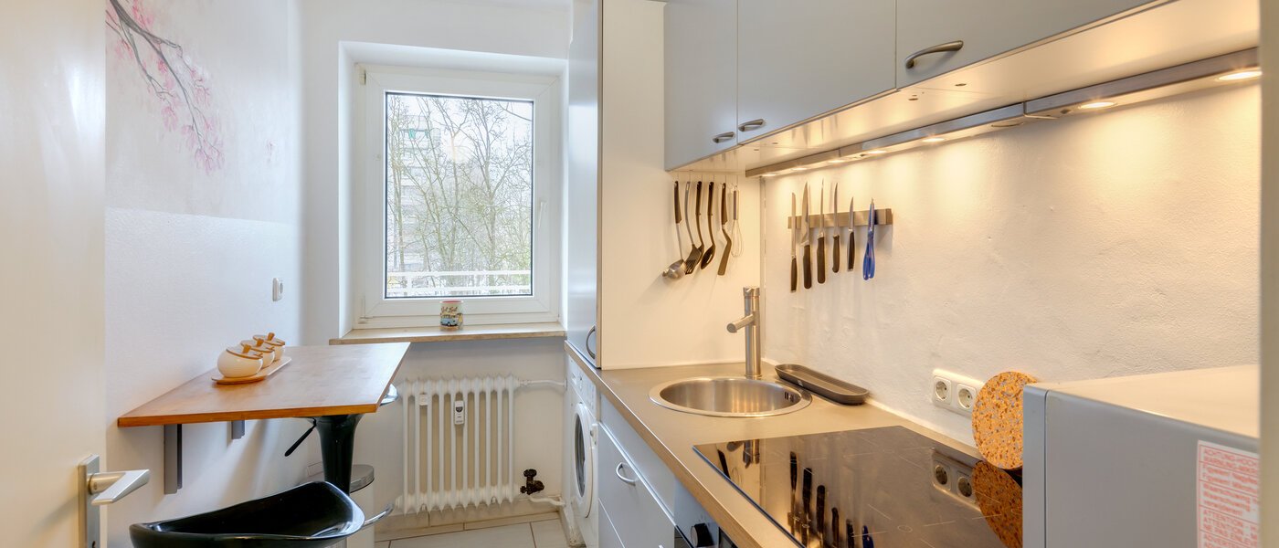 квартира München Englschalking 01 кухня 8399