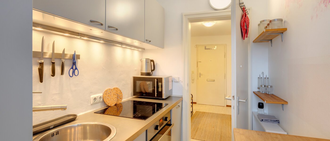 квартира München Englschalking 02 кухня 8399