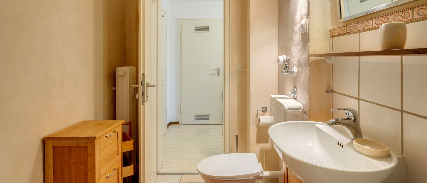 квартира München Englschalking 02 ванная комната 8399