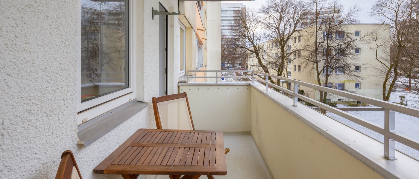 квартира München Englschalking 01 балкон 8399