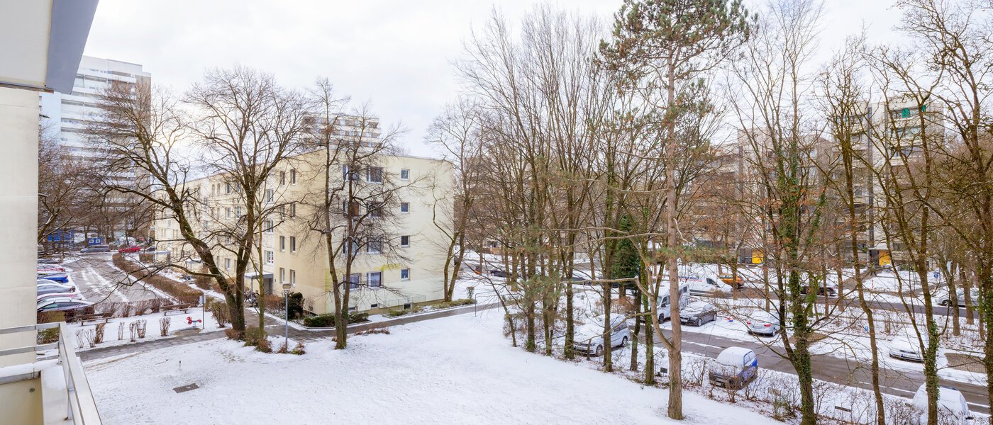 квартира München Englschalking 01 вид из окна 8399