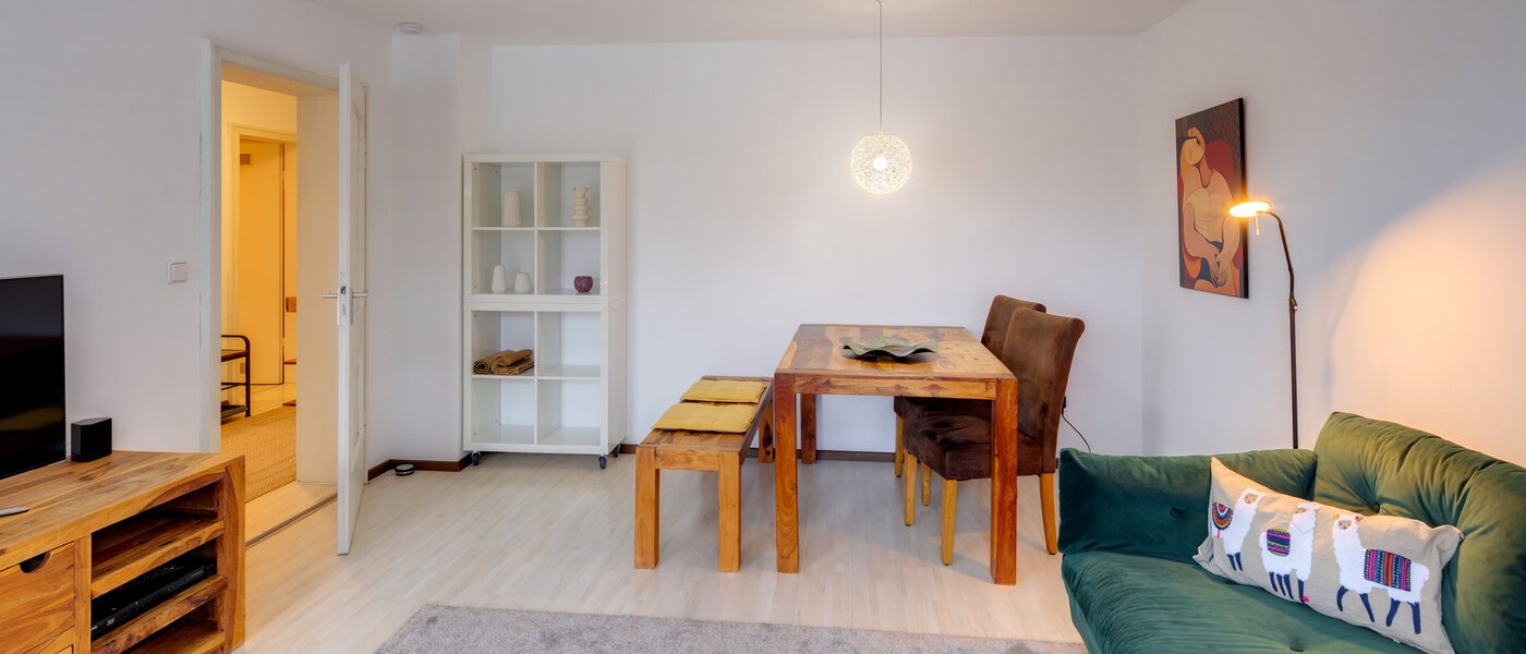 квартира München Englschalking 03 гостиная 8399