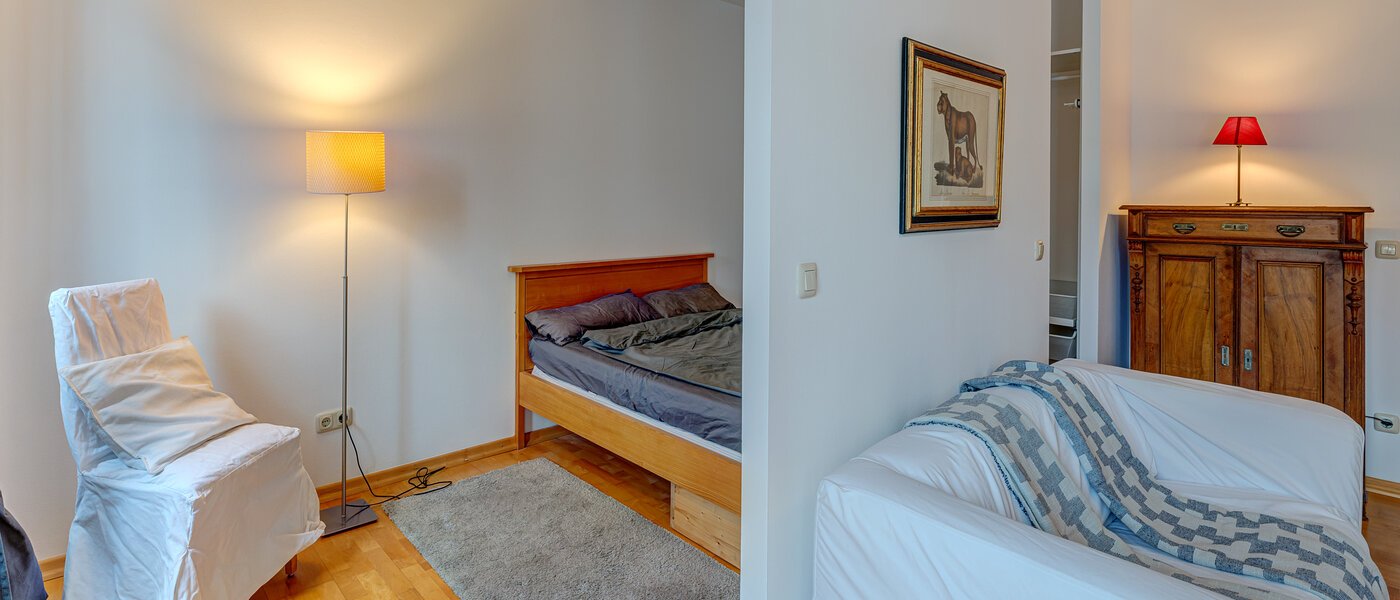 квартира München Lehel 03 зона для сна 8406