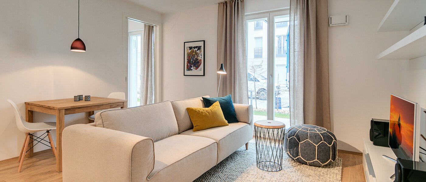 квартира München Bogenhausen 01 гостиная 8432