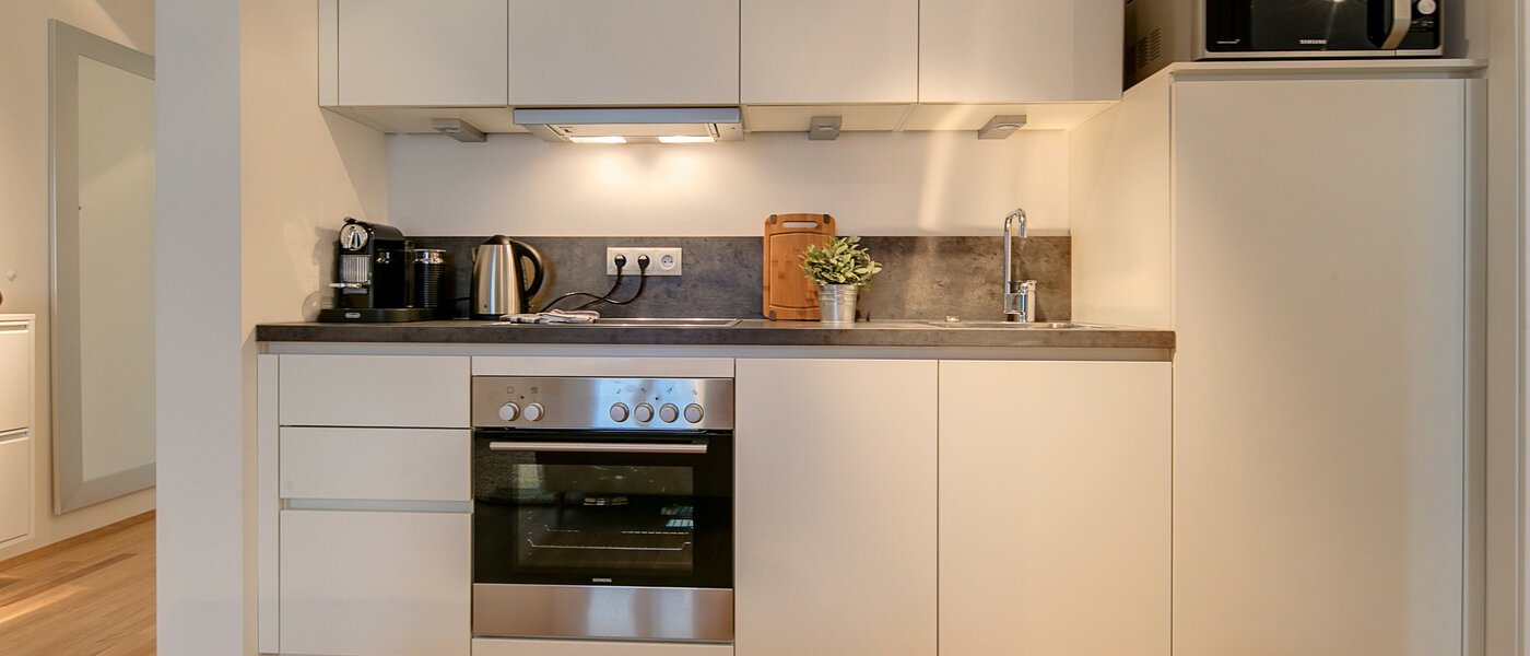 квартира München Bogenhausen 01 кухня 8432