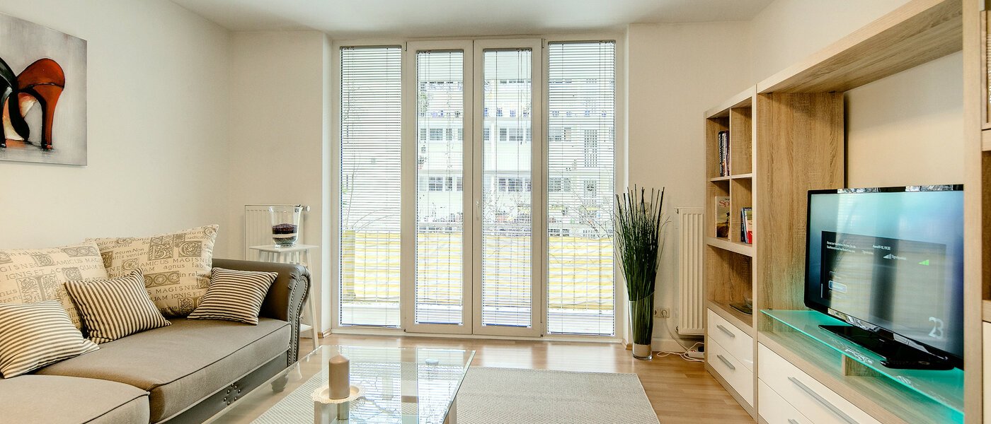 квартира München Bogenhausen 02 гостиная 8433