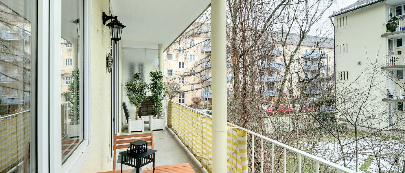 квартира München Bogenhausen 04 балкон 8433