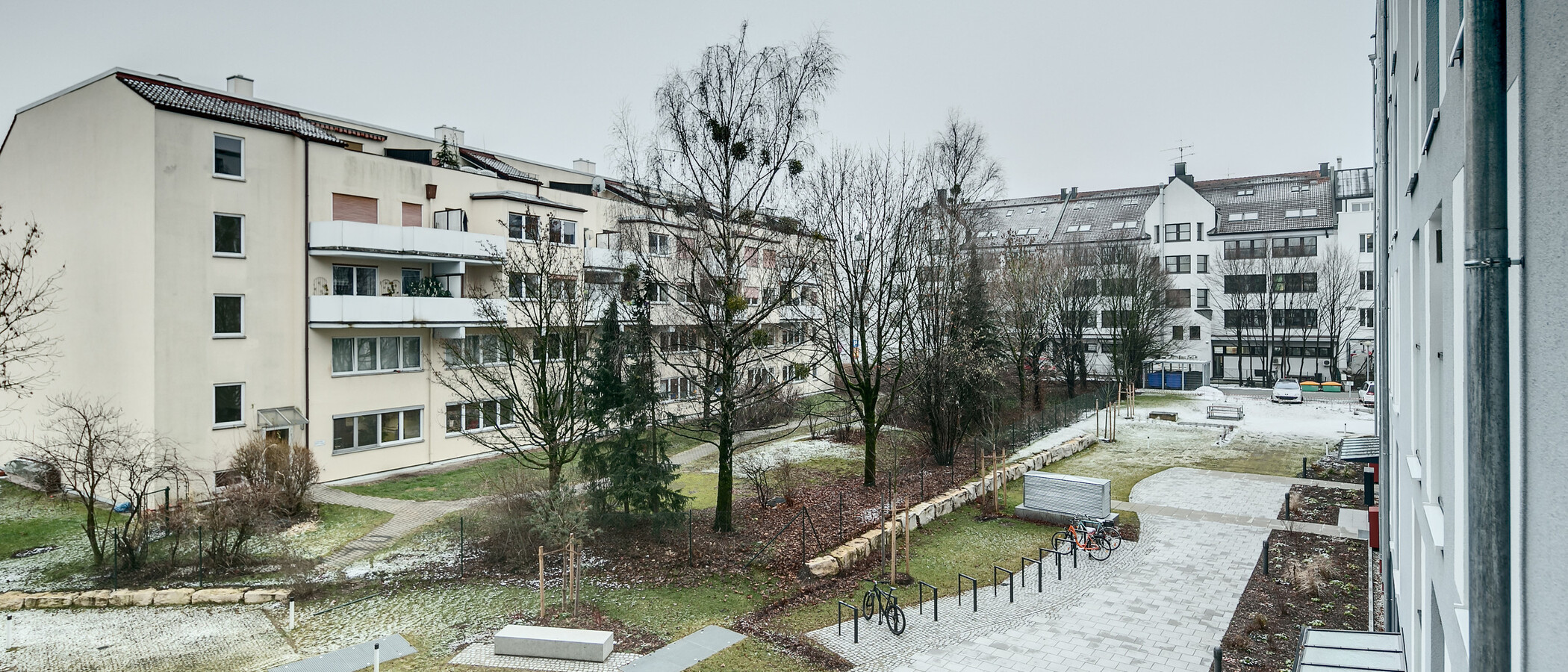 квартира München Pasing 01 вид из окна 8446