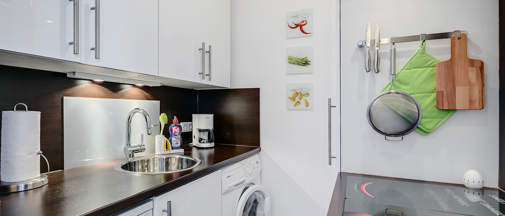 квартира München Isarvorstadt 01 кухня 8449