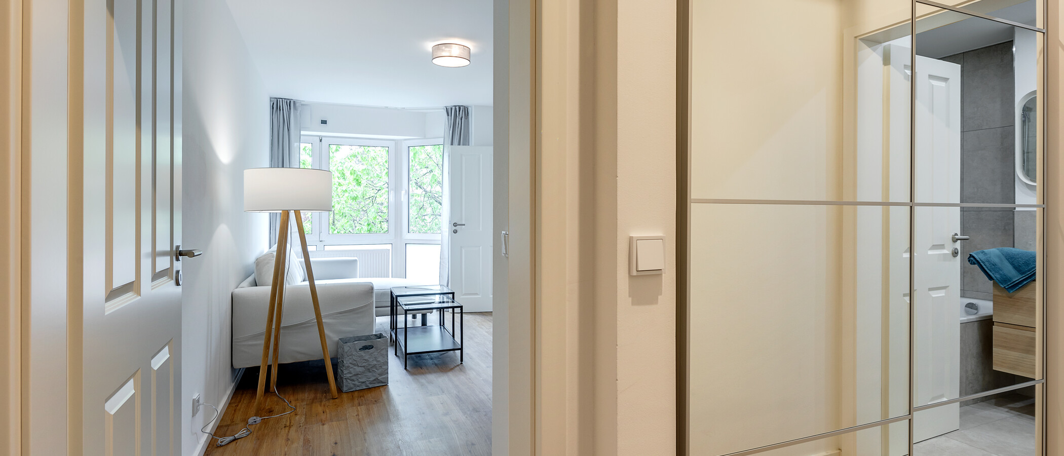 квартира München Ramersdorf 01 коридор 8454