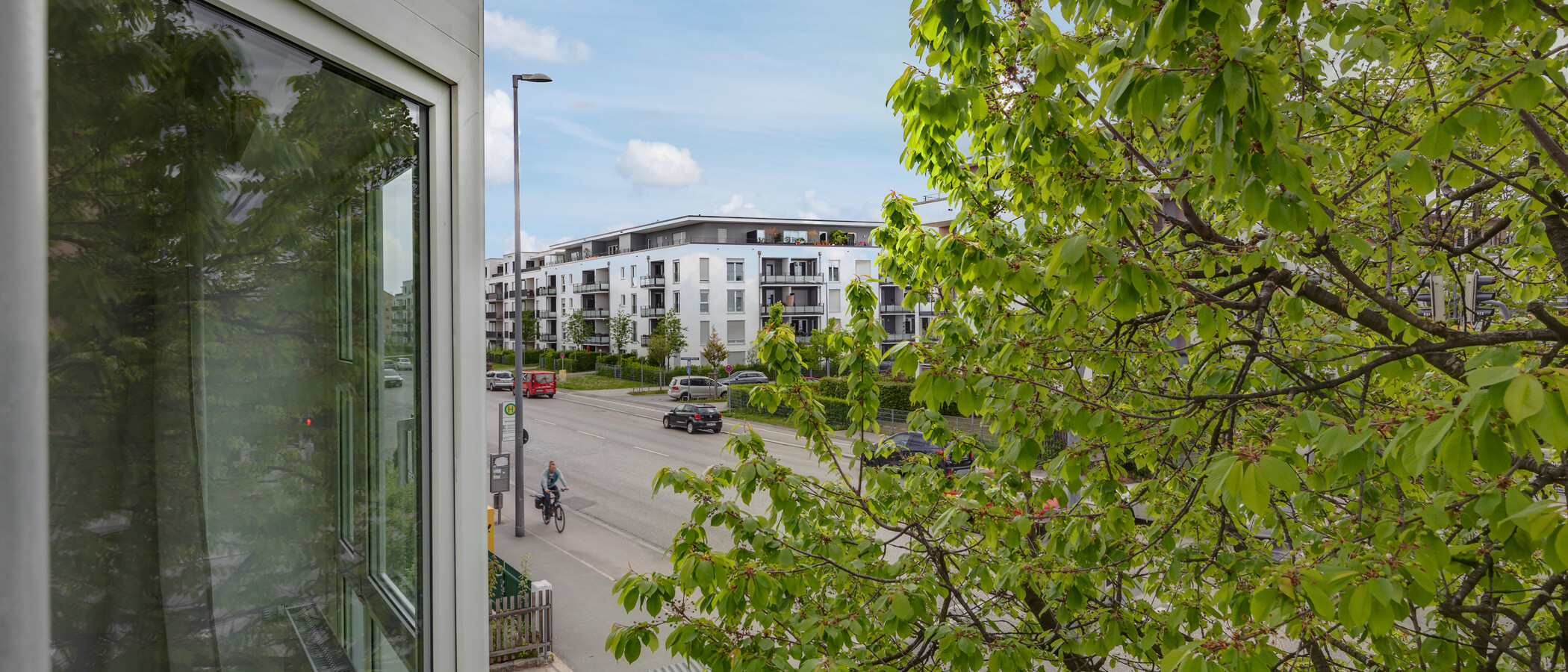 квартира München Ramersdorf 02 вид из окна 8454