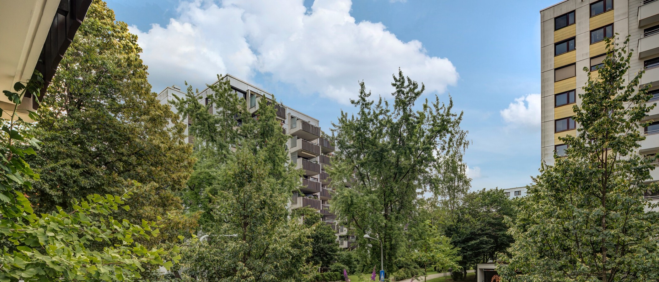 квартира München Haidhausen 01 вид из окна 8463