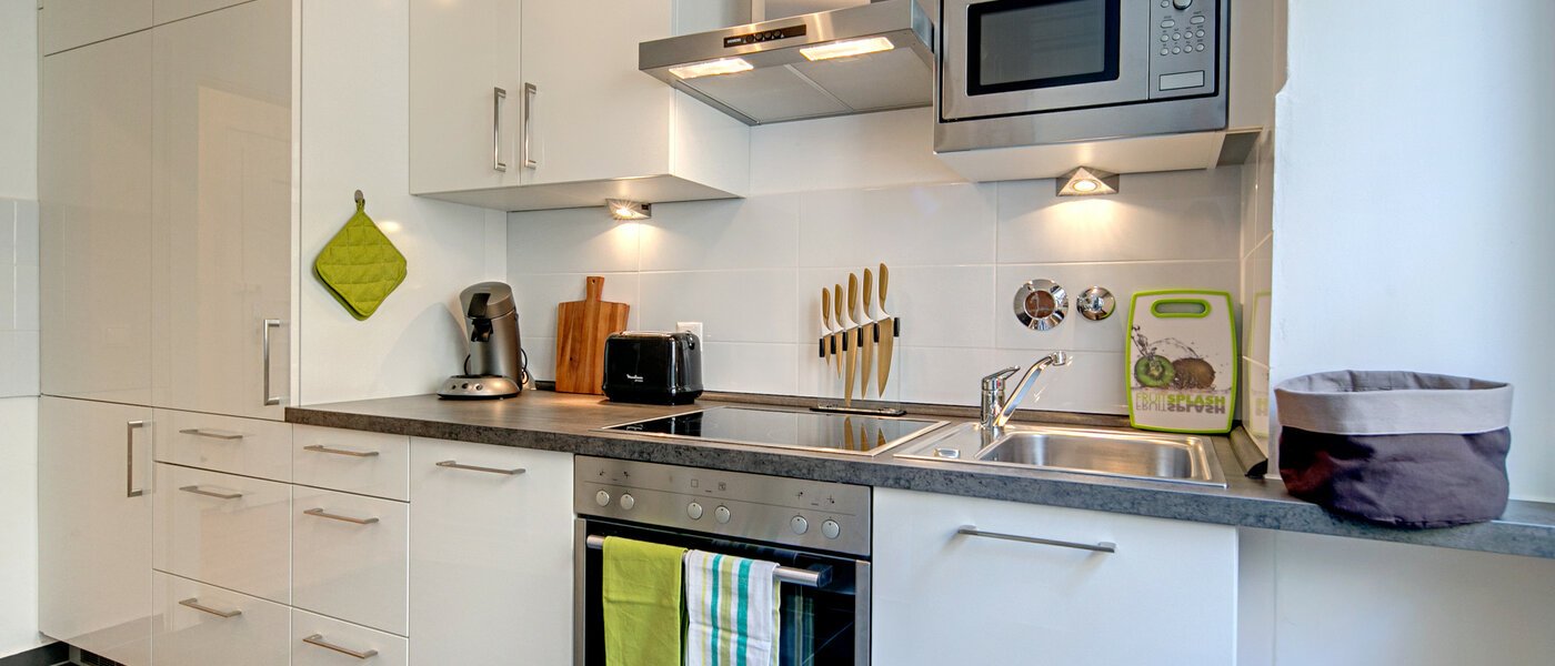 квартира München Maxvorstadt - Universitätsviertel 02 кухня 8499