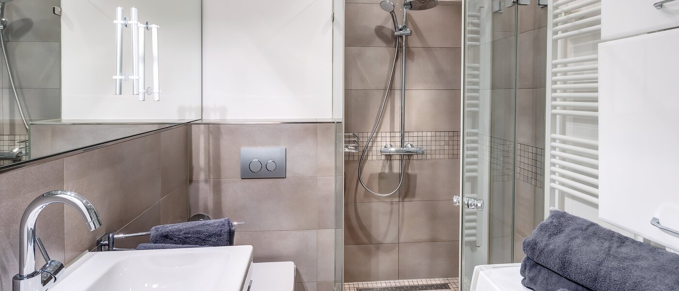 квартира München Maxvorstadt - Museumsviertel 02 ванная комната 8504