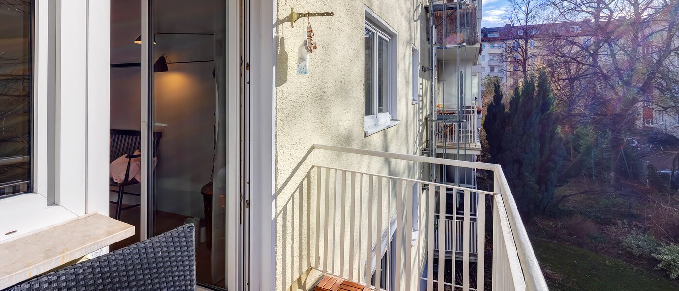 квартира München Maxvorstadt - Museumsviertel 03 балкон 8504