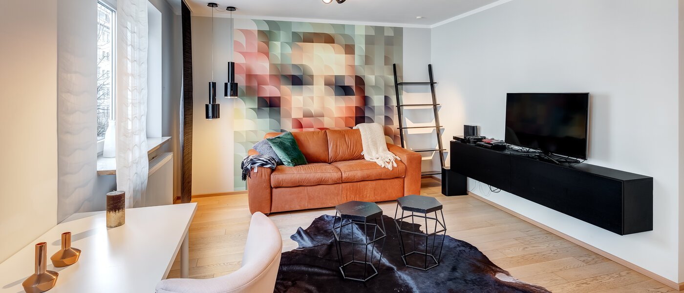 квартира München Maxvorstadt - Museumsviertel 03 жилое пространство 8504