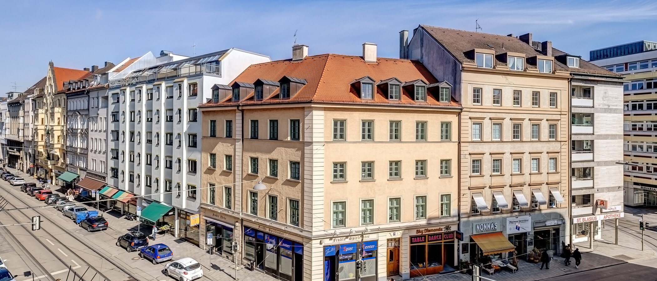 квартира München Maxvorstadt 01 вид из окна 8505