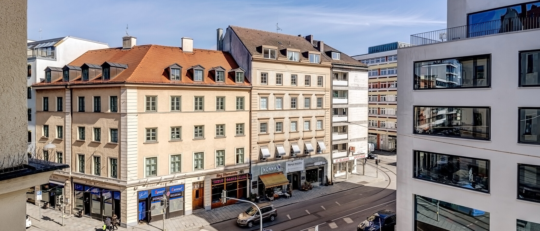 квартира München Maxvorstadt 02 вид из окна 8505