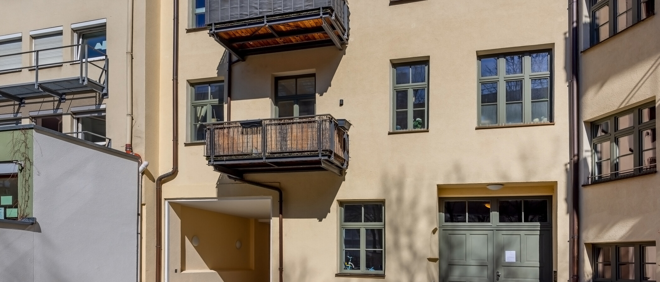 квартира München Maxvorstadt 01 внутренний двор  8505