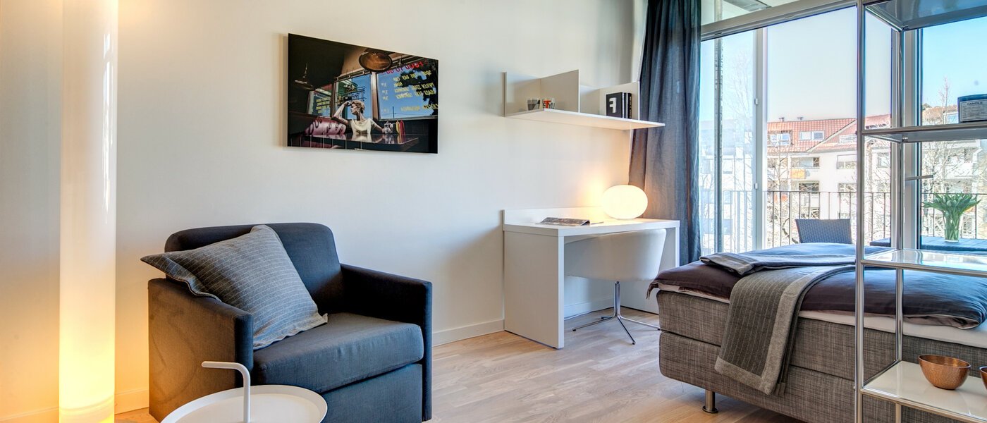 квартира München Bogenhausen 02 гостиная 8529