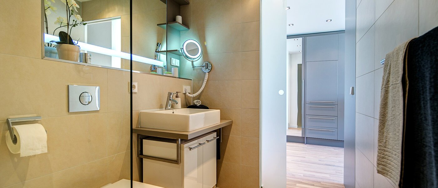 квартира München Bogenhausen 02 ванная комната 8529