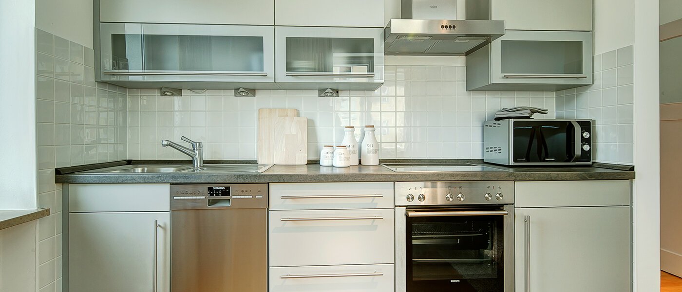 квартира München Lehel 01 кухня 8569