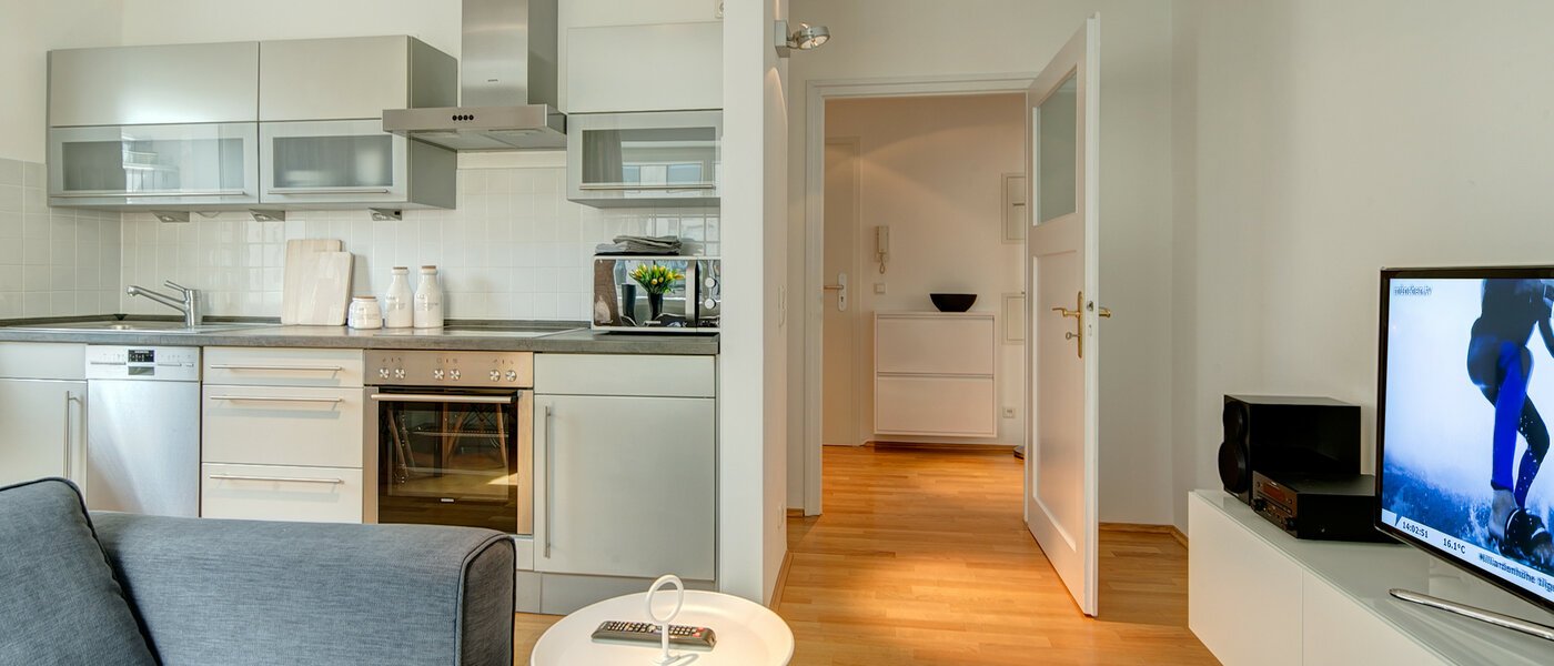 квартира München Lehel 02 кухня 8569