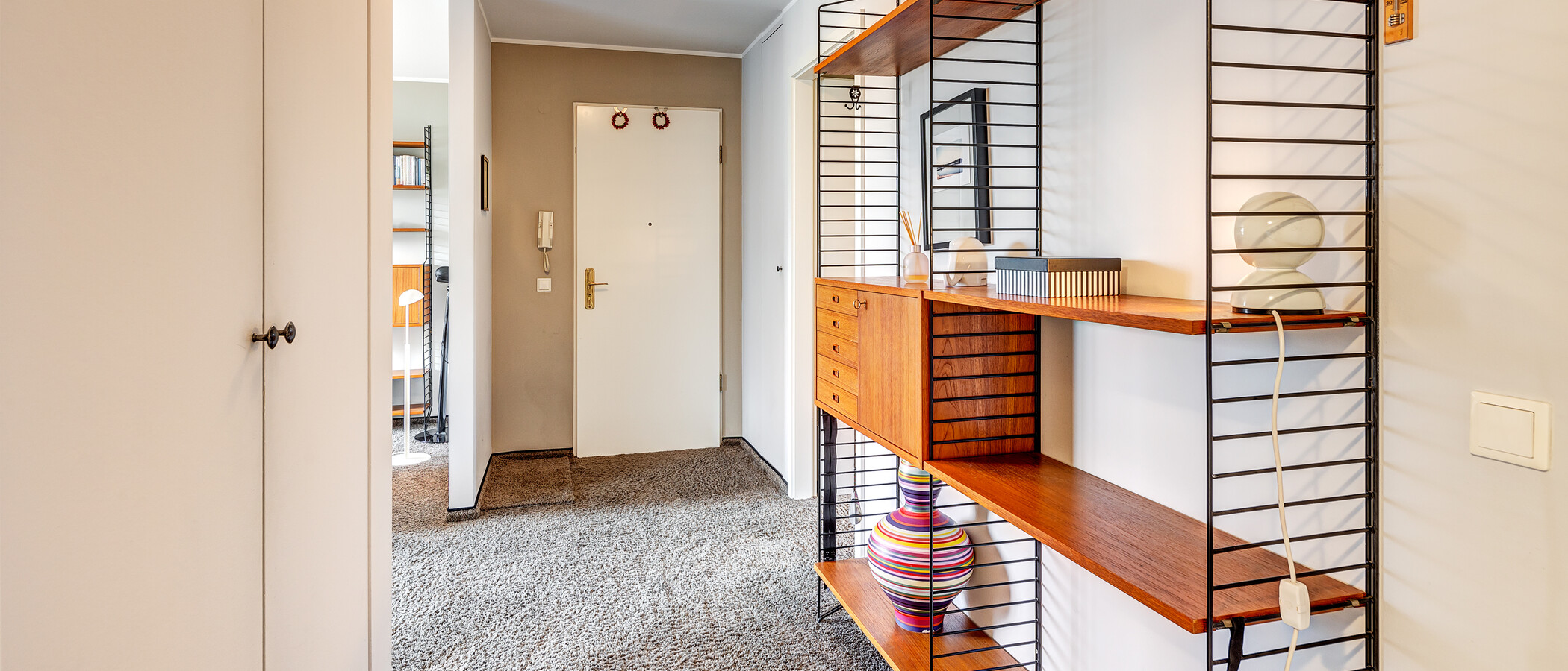 мансардная квартира München Denning 02 коридор 8585
