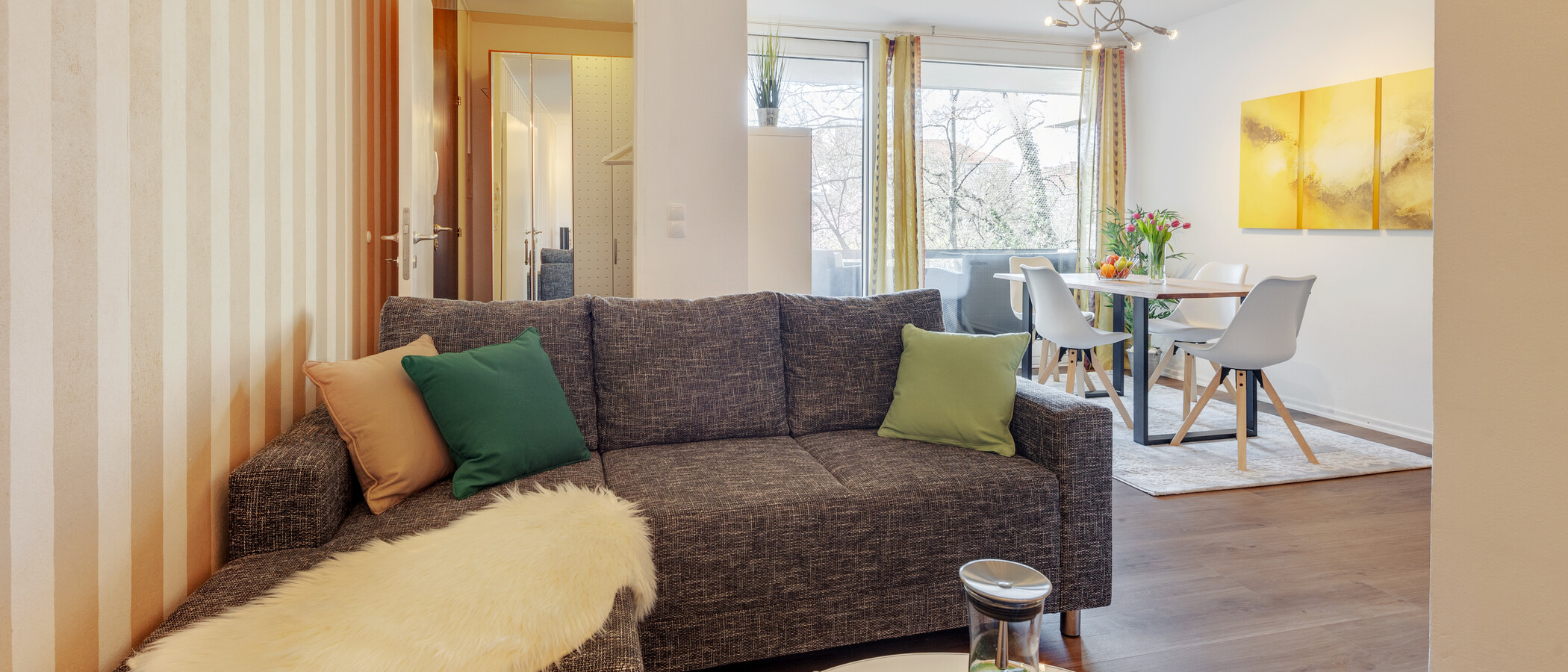квартира München Schwabing-West (rund um den Bonner Platz) 02 жилое пространство 8590