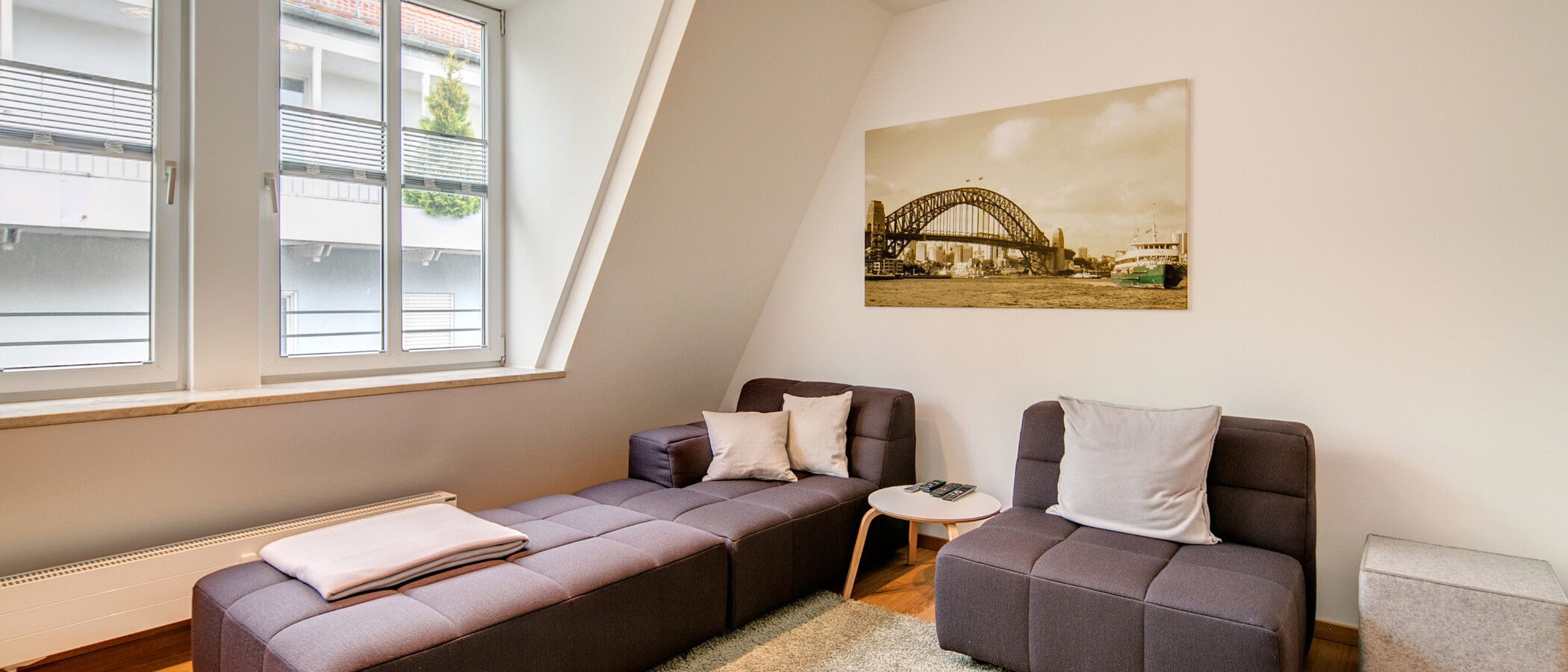 квартира München Neuhausen 02 гостиная 8591