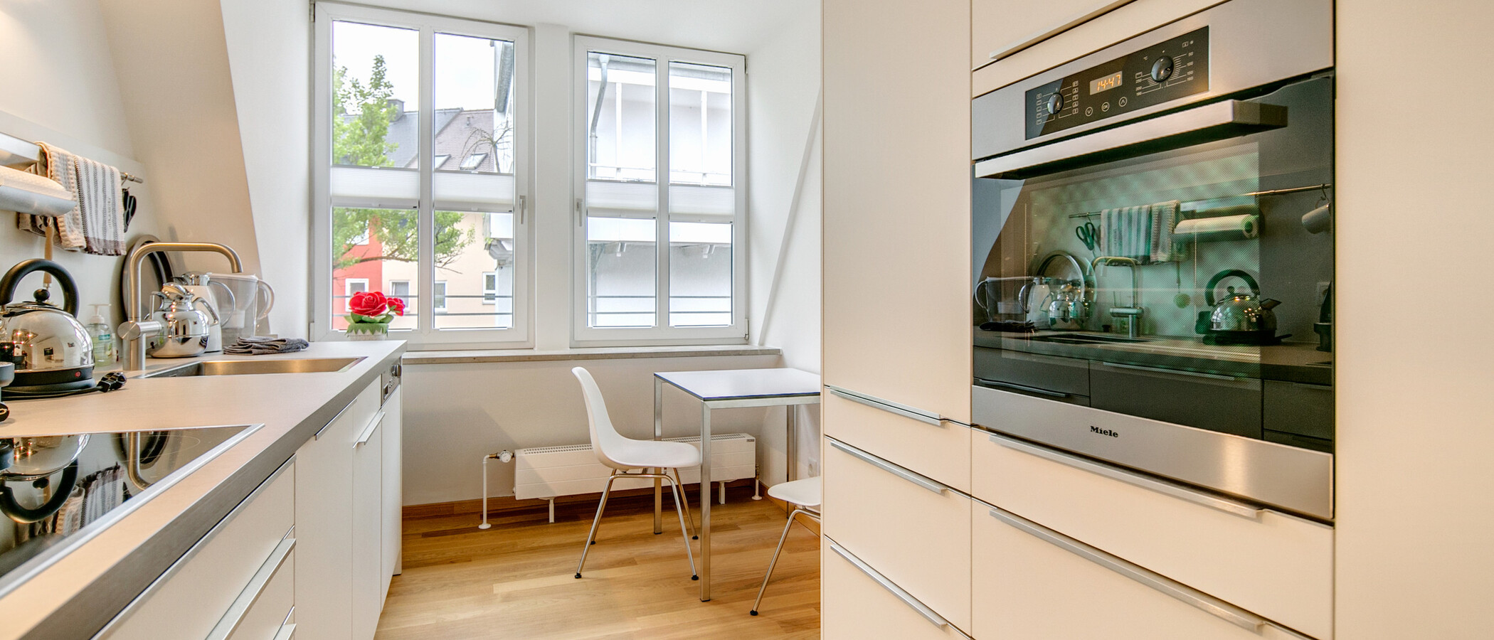 квартира München Neuhausen 02 кухня 8591