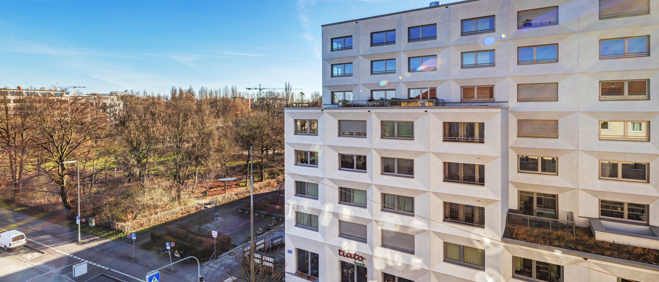 квартира München Au-Haidhausen 03 вид из окна 860