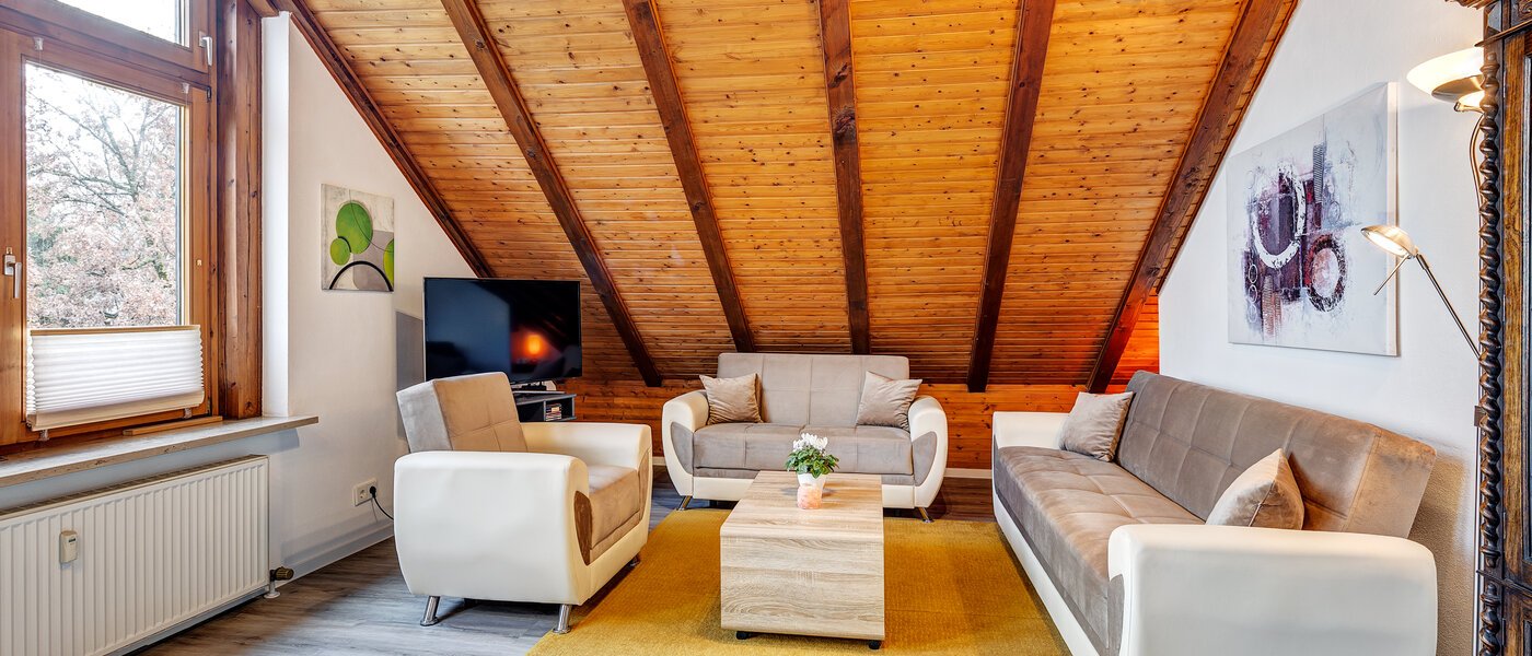 мансардная квартира München Berg am Laim 02 жилое пространство 8602