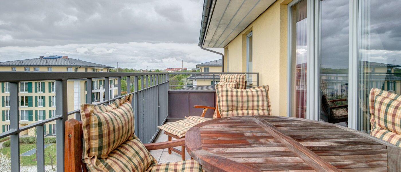 квартира-галерея München Moosach 03 терраса 8607